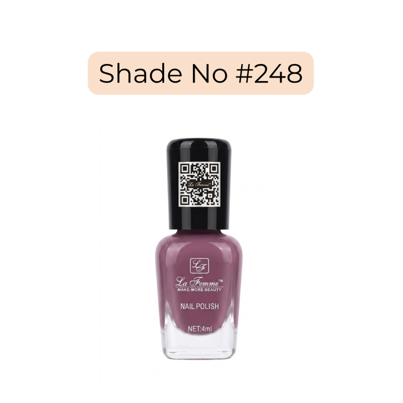 La Femme Nail Polish 4ml Shade 248