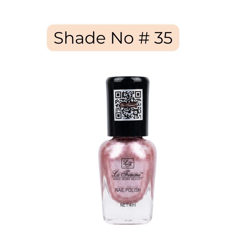 La Femme Nail Polish 4ml Shade 35