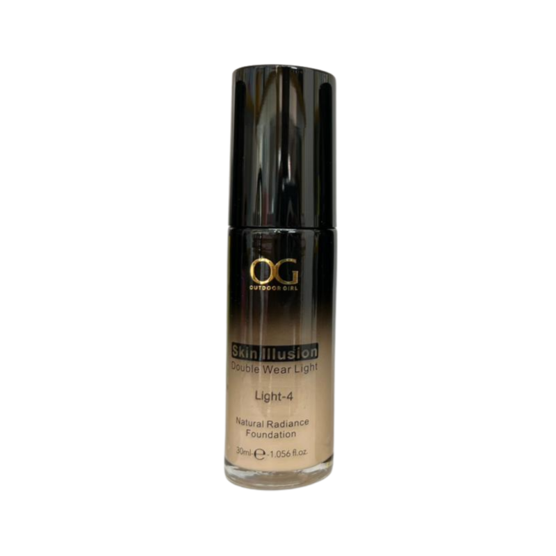 OG Skin Illusion Double Wear Light Foundation 30ml - Light 4