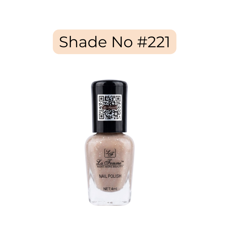 La Femme Nail Polish 4ml Shade 221