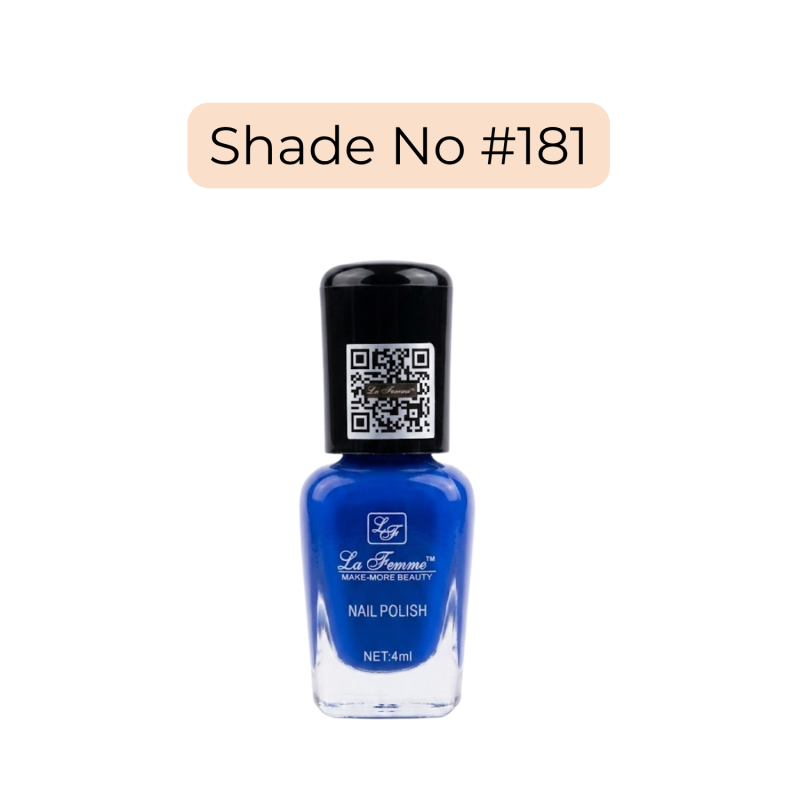 La Femme Nail Polish 4ml Shade 181