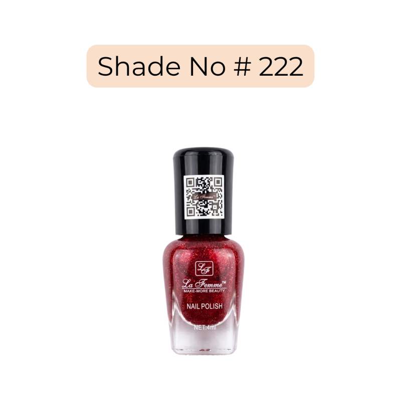 La Femme Nail Polish 4ml Shade 222