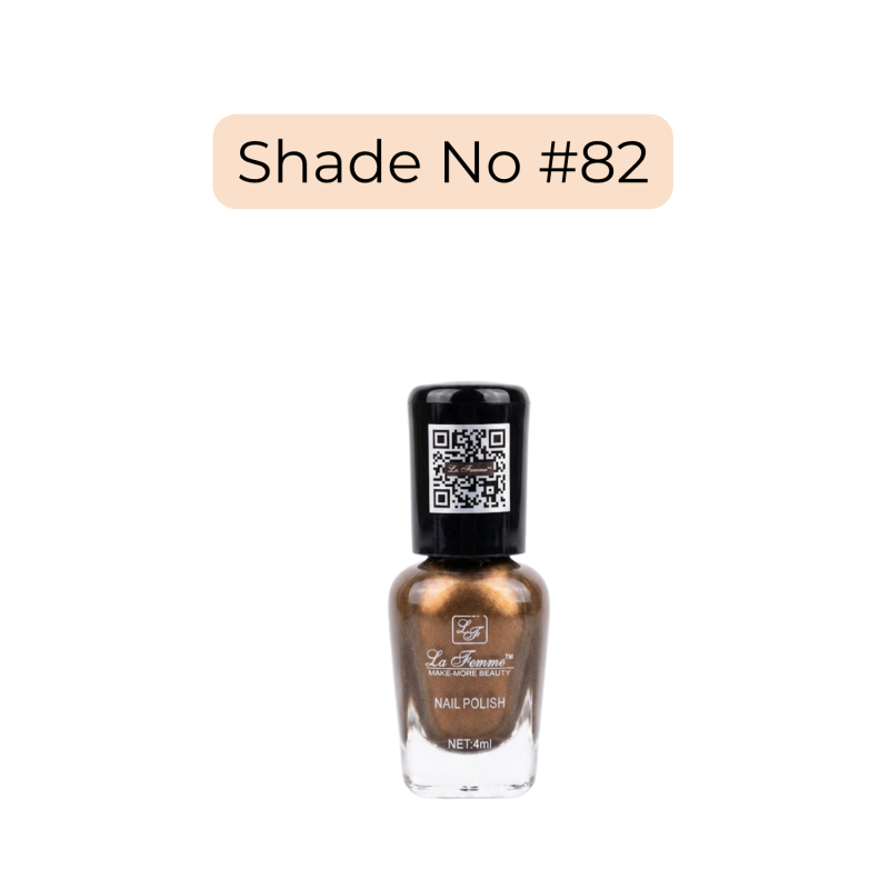 La Femme Nail Polish 4ml Shade 82