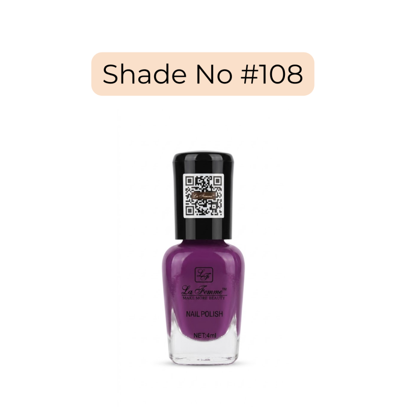 La Femme Nail Polish 4ml Shade 108