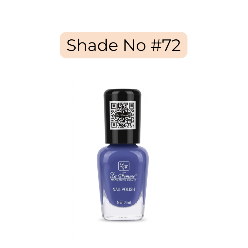 La Femme Nail Polish 4ml Shade 72