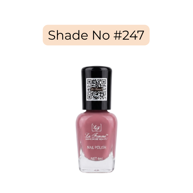 La Femme Nail Polish 4ml Shade 247