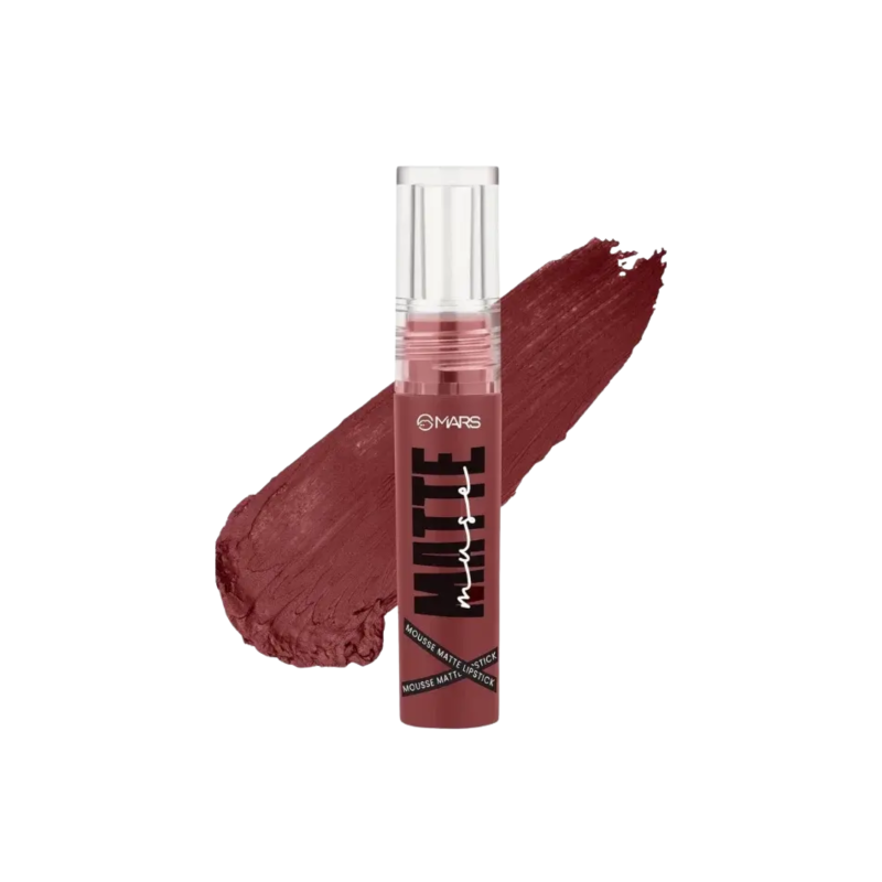 MARS Cosmetics Matte Muse Mousse Lipstick #18 Fierce Star 3ml