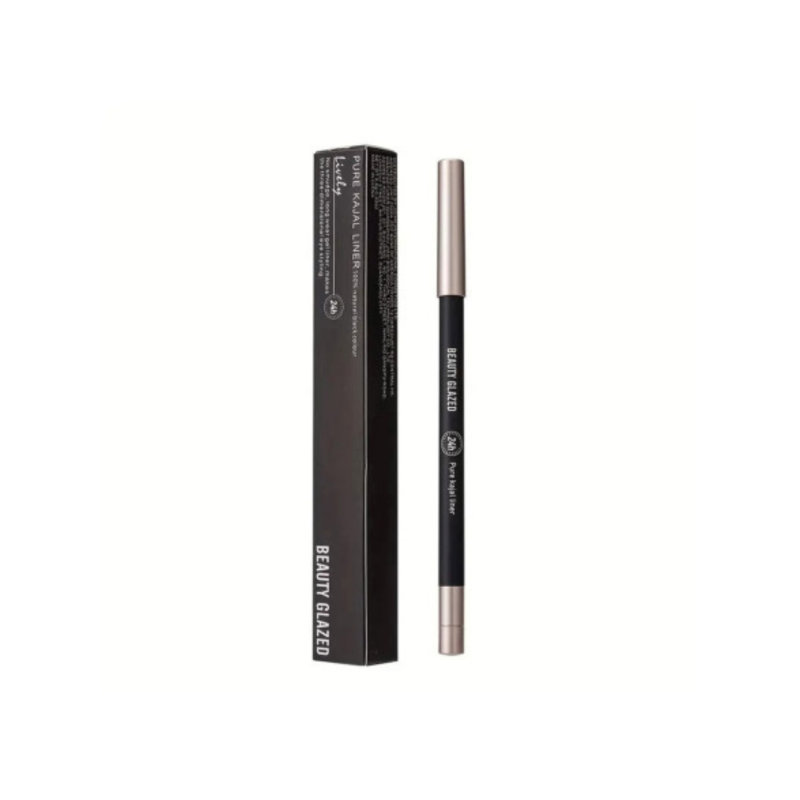 Beauty Glazed Pure Kajal Liner-Lively Black 24 Hour Eyeliner 6 gm