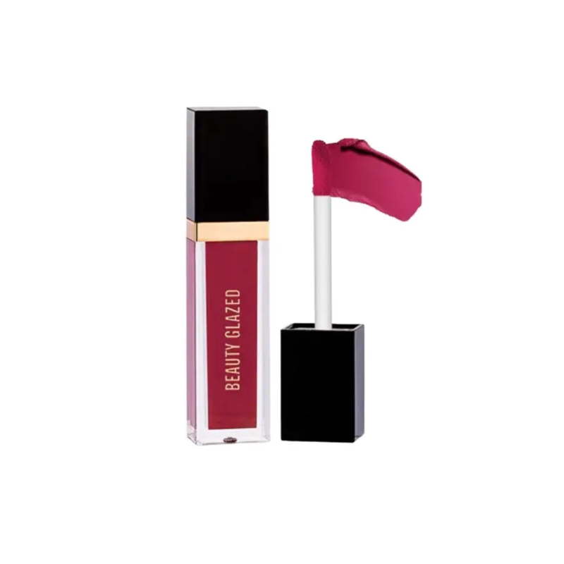 Beauty Glazed Matte Liquid Lipstick #110 Plum Rose 2.8gm