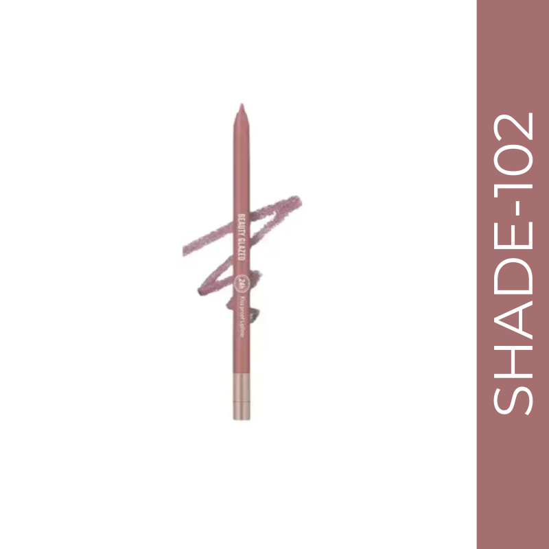 Beauty Glazed Waterproof & Long Lasting Lip Liner #B102 Taupe Pink (0.6gm)