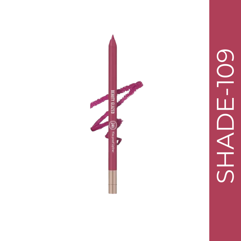 Beauty Glazed Waterproof & Long Lasting Lip Liner #B109 Red Wine (0.6gm)
