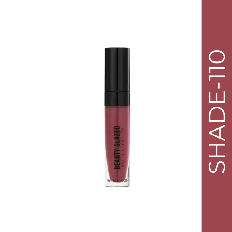 Beauty Glazed Silky Smoothness Matte Lipstick #110 Buffy (8gm)
