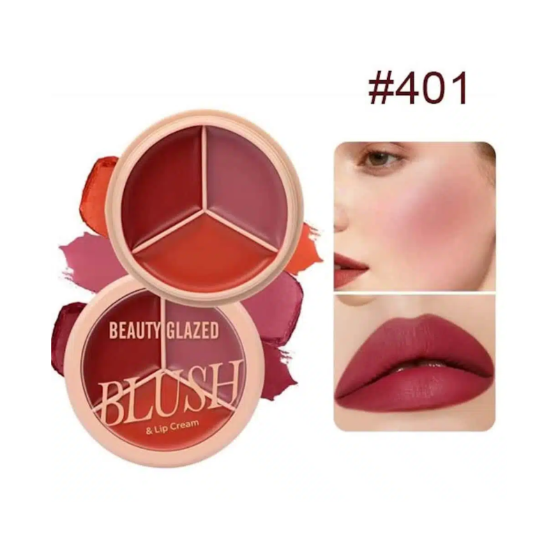 Beauty Glazed Blush & Lip Cream #401