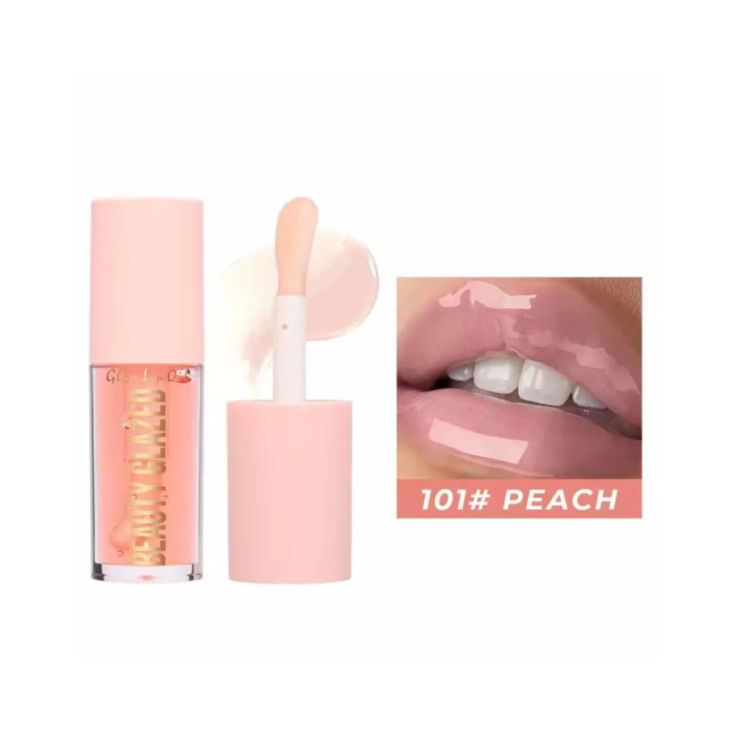 Beauty Glazed Glow Lip Oil Peach #101 5.2g