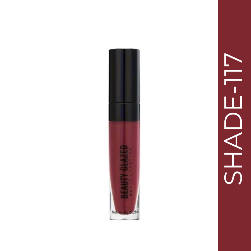 Beauty Glazed Matte Lipstick Shade - 117