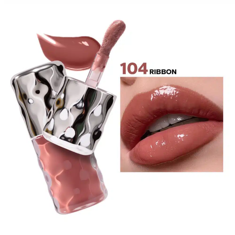 Beauty Glazed Volume Plumping Lip Gloss #104 Ribbon