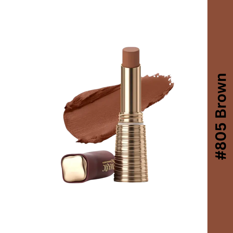 Imagic Waterproof Matte Lipstick #805 Brown (4gm)