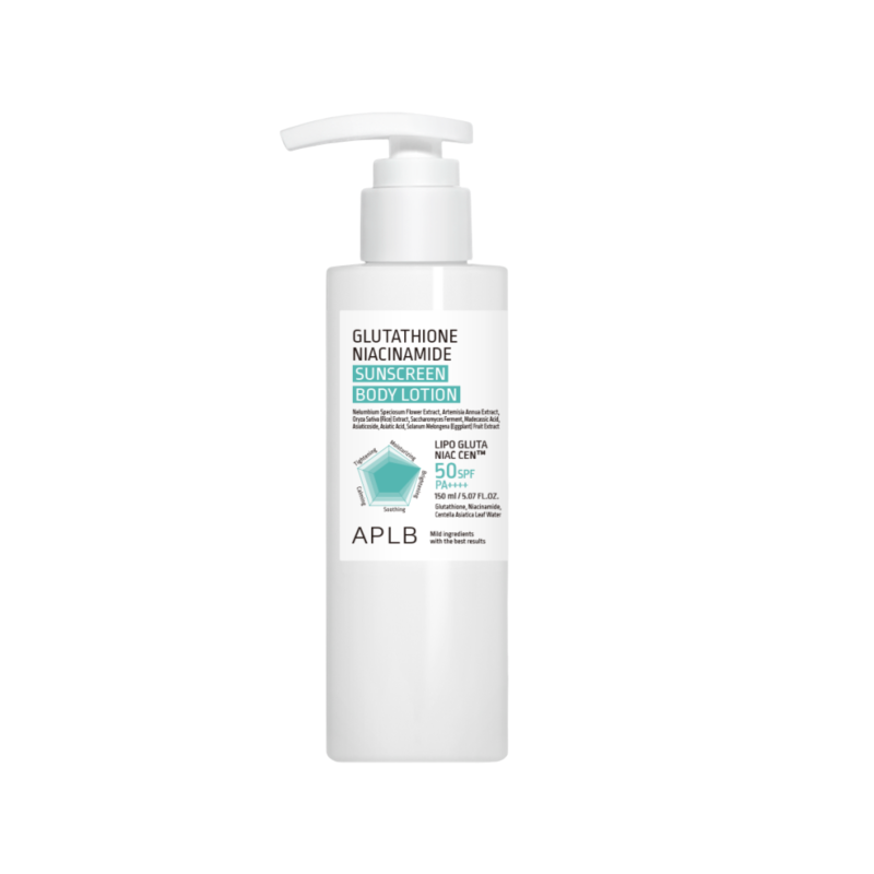 APLB Glutathione Niacinamide Sunscreen Body Lotion 150ml