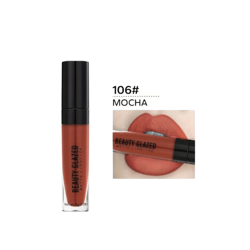 Beauty Glazed Matte Lipstick - 106 Mocha