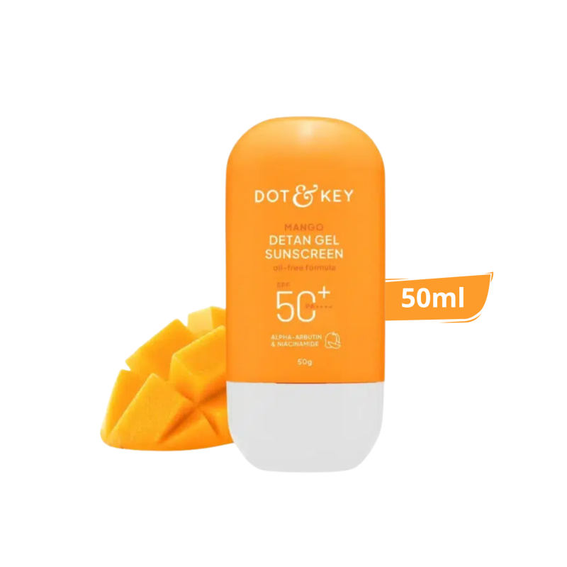 Dot & Key Mango Detan Gel Sunscreen SPF50+ PA+++ 50g
