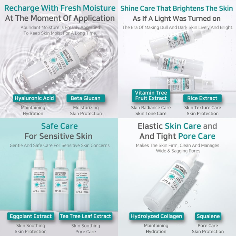 APLB Glutathione Niacinamide Mist Essence 105ml