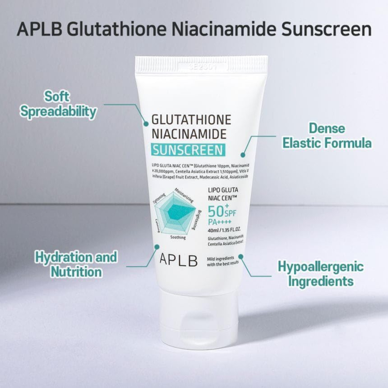 APLB Glutathione Niacinamide Sunscreen 40ml