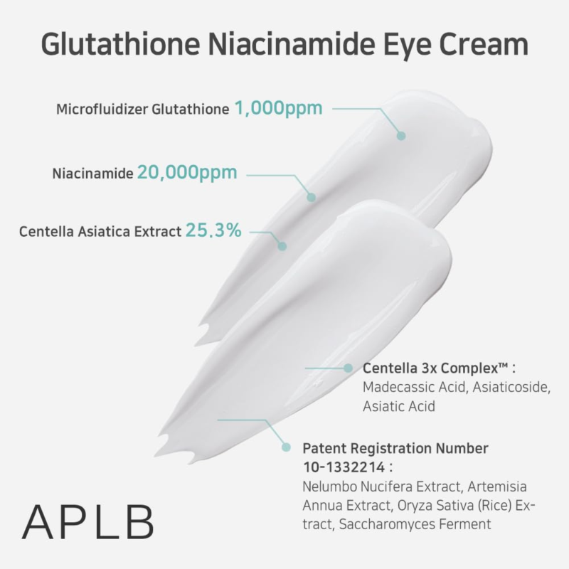 APLB Glutathione Niacinamide Eye Cream 20ml