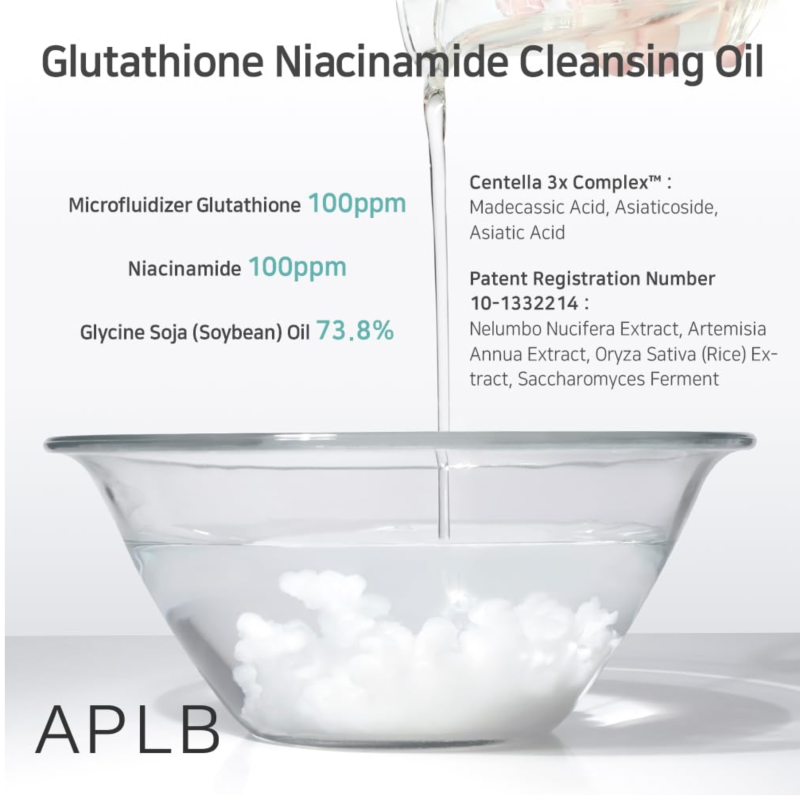 APLB Glutathione Niacinamide Cleansing Oil 105ml