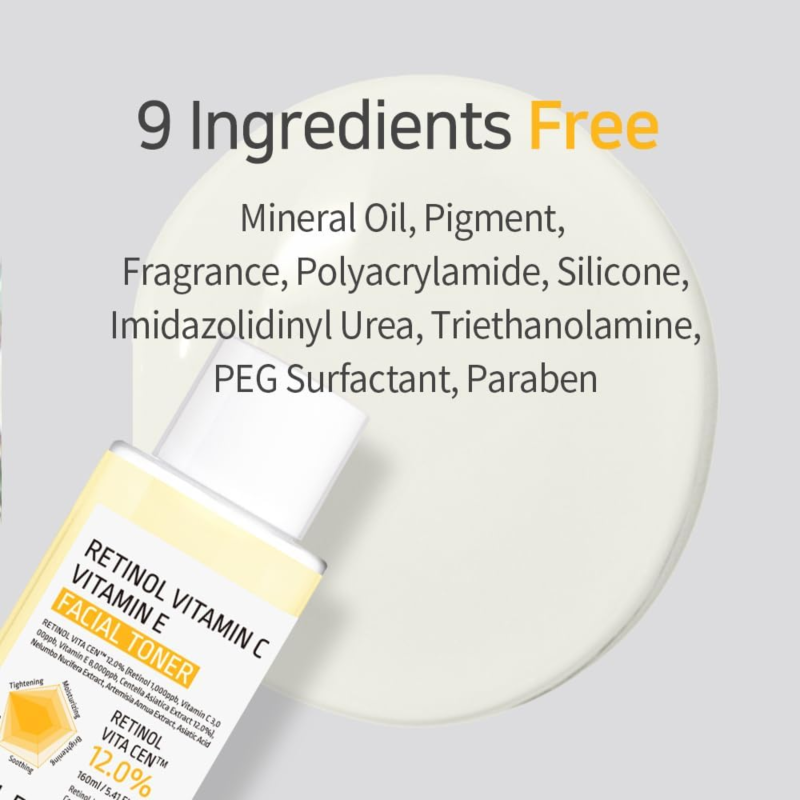 APLB Retinol Vitamin C Vitamin E Facial Toner 160ml