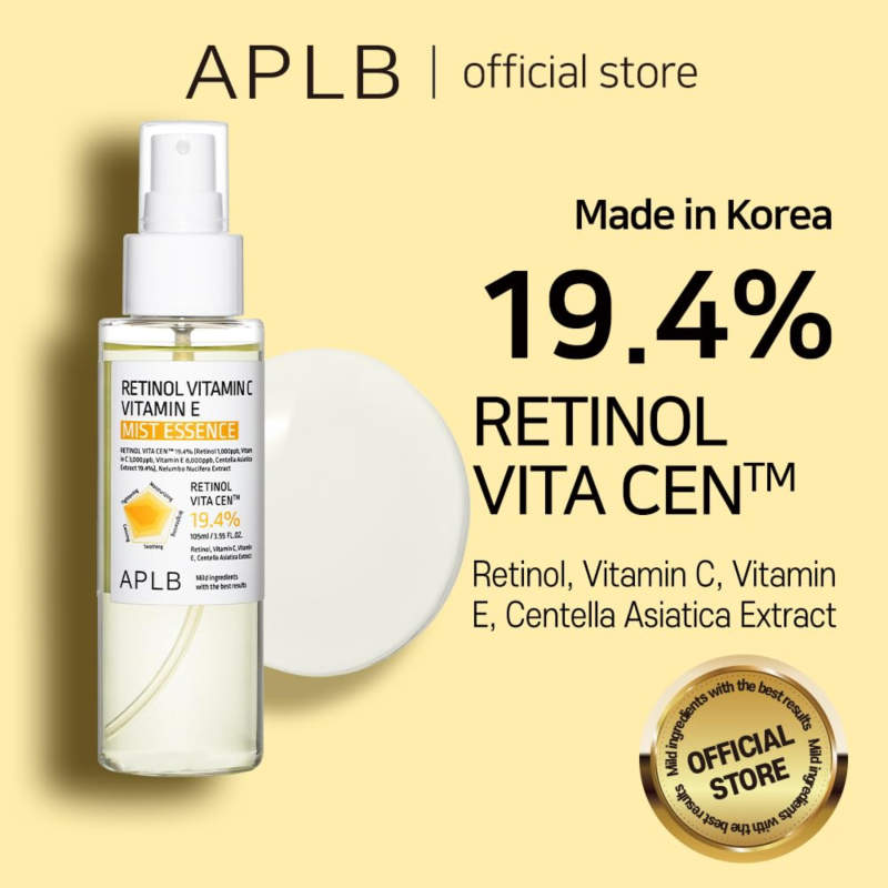 APLB Retinol Vitamin C Vitamin E Mist Essence 105ml