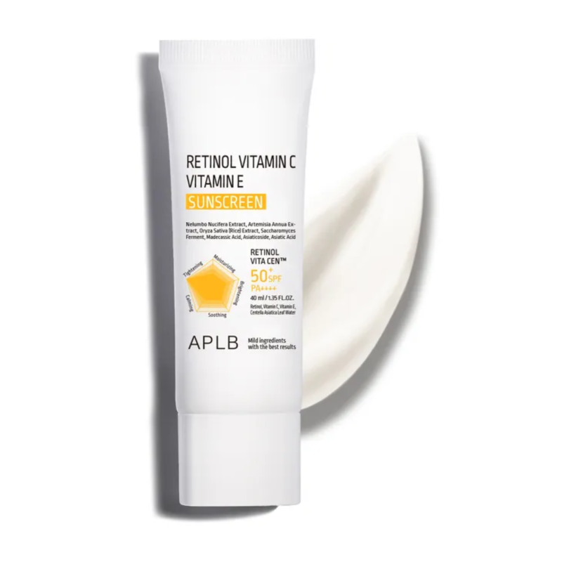 APLB Retinol Vitamin C Vitamin E Sunscreen 40ml