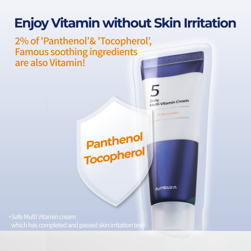 Numbuzin No.5 Daily Multi-Vitamin Cream 60ml