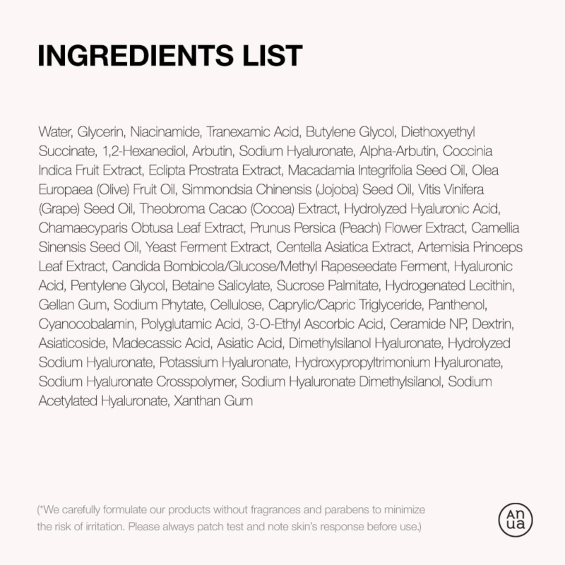 Anua Niacinamide 10% + TXA 4% Serum 30ml (New Version)