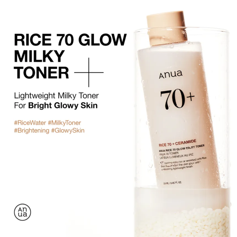 Anua - Rice 70+ Glow Milky Toner 40ml