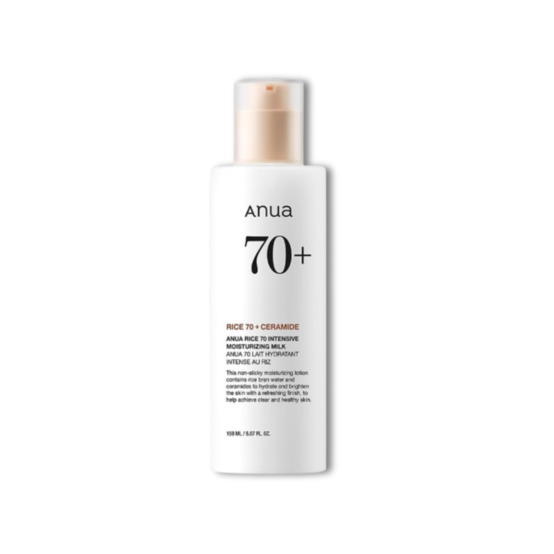 Anua Rice 70+ Intensive Moisturizing Milk 150ml