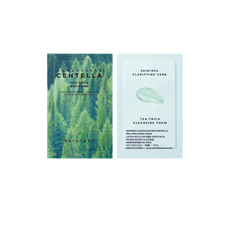SKIN1004 Madagascar Centella Tea-Trica BHA Foam Sample Pack 1.5ml