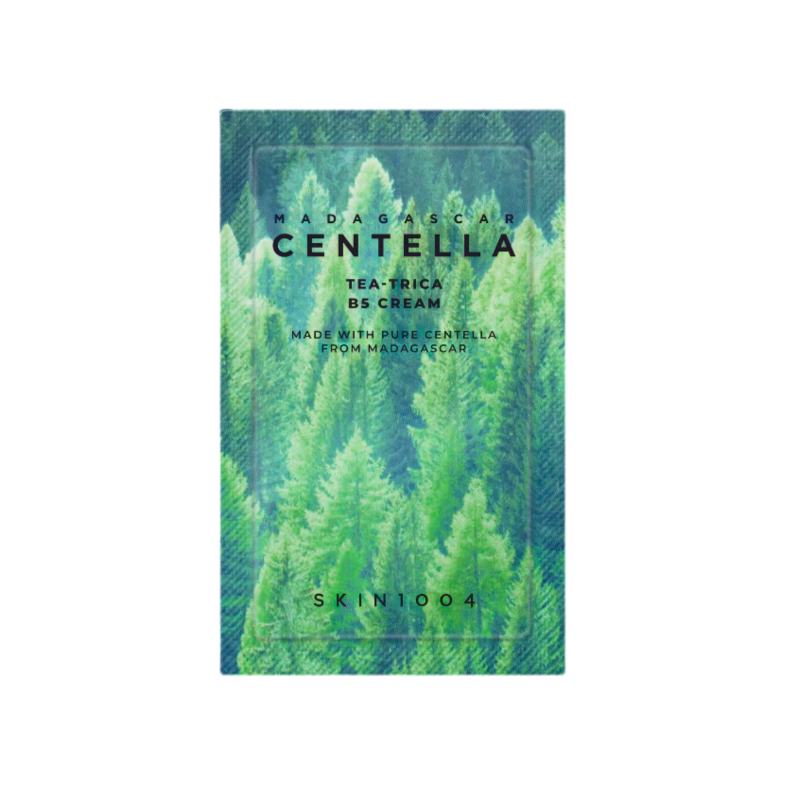 SKIN1004 Madagascar Centella Tea‑Trica B5 Cream Sample Pack 1.5ml